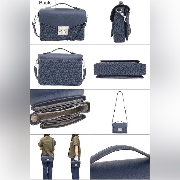 Michalel Kors Model Number 35S1SXOM2B / ROSE MESSENGER - Picture 14 of 15